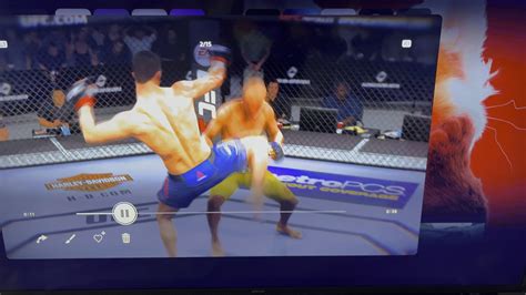 Scored a pretty sweet KO in UFC 3 last night, thought I’d share. : r