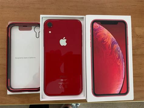 AS NEW: UNLOCKED iPhone XR 64GB (Product Red) with Apple Warranty | in ...