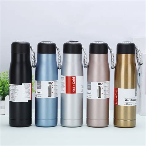 Jual Termos Botol Air Minum Stainless Doff I Termos Polos Logo Heenoor