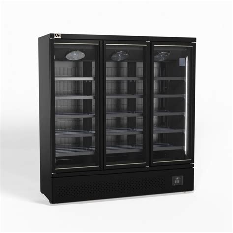 Ag Csb1500 Supermarket Three Glass Doors Upright Display Fridge 1539 Litre Commercial Fridge