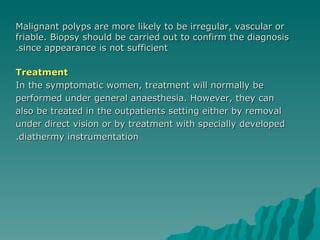 Gynaecology Benign Tumor Of The Uterus Dr Sundus PPT