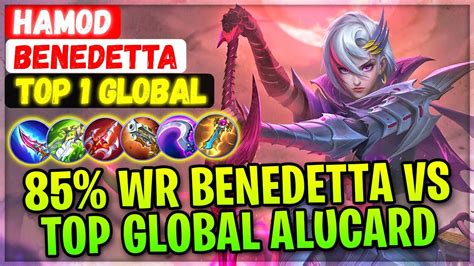 Win Rate Benedetta Vs Top Global Alucard Top Global Benedetta