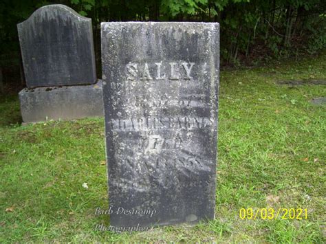 Sally Hoit Barnes M Morial Find A Grave