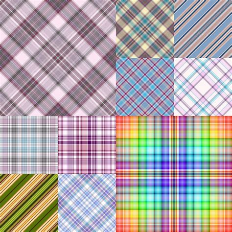 Set Seamless Patterns Stock Vector Image By Olgadrozd