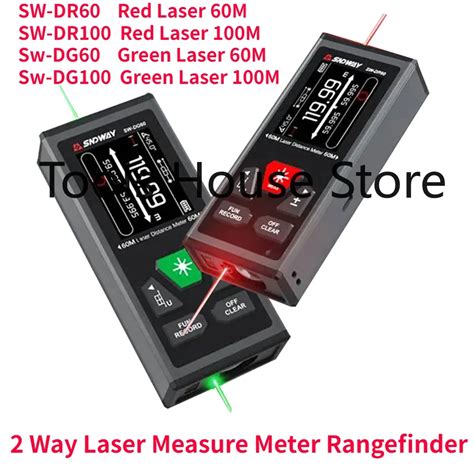 Sndway Bilateral Laser Distance Meter Dual Laser Distance Measure