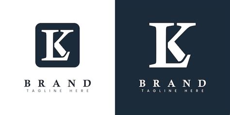 Premium Vector Modern Letter Lk Logo Suitable For Any Business Or