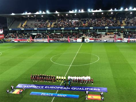 Unlucky seven for Belgium as Spain hand out a pasting in opening Women