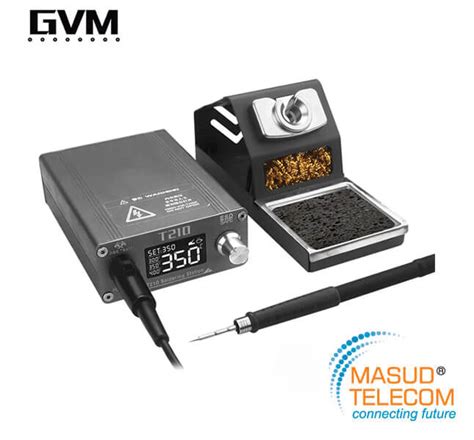 GVM T210 Soldering Station 75W quick heating auto sleep mode
