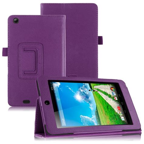 Folding Leather Case Cover Skin Stand For Acer Iconia One B