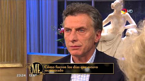 Mauricio Macri Sobre Su Secuestro En La Noche De Mirtha De Mlegrand 010815 Youtube