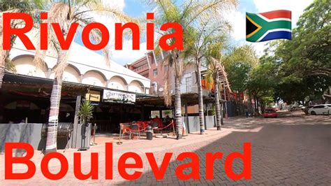 Rivonia Boulevard In The Morning Sandton 🇿🇦 South Africa Youtube