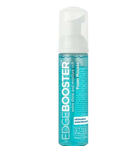 Edge Booster Foam Mousse W Shea Butter And Jamaican Black Castor Oil 9oz Textured Tech