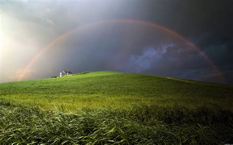 Hill Rainbow wallpaper | 2560x1600 | #30603