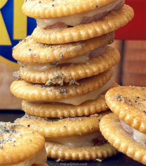 Ritz Cracker Party Sandwiches