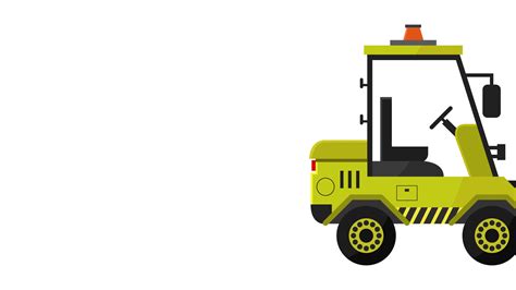 Forklift Animation Stock Video Footage for Free Download