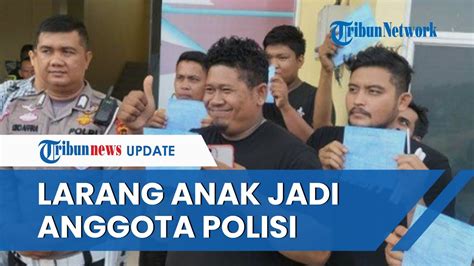 Kecewa Sering Ditilang Sopir Truk Larang Anaknya Jadi Polisi Di Depan