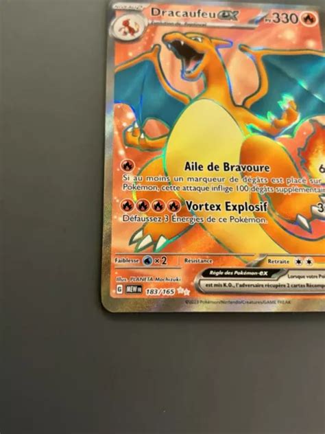 Carte PokÉmon Dracaufeu Ex Full Art 183165 Ecarlate Et Violet 35 151 Eur 100 Picclick Fr