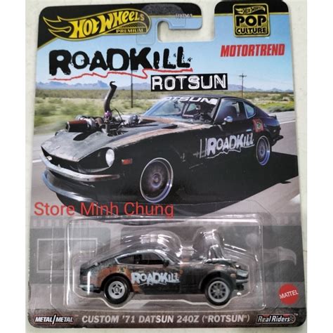 Store Minh Chung Toy Model Car Hot Wheels Premium Pop Culture Roadkill Custom Datsun Z