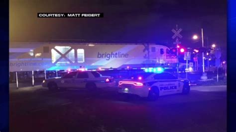 Pedestrian Hit By Brightline Train In Fort Lauderdale Wsvn 7news