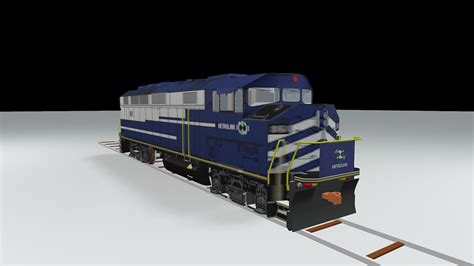 Metrolink EMD F59PH Diesel Locomotive - Download Free 3D model by ...