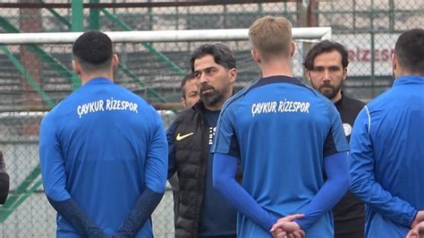 Çaykur Rizespor Galatasaray maçı hazırlıklarına başladı