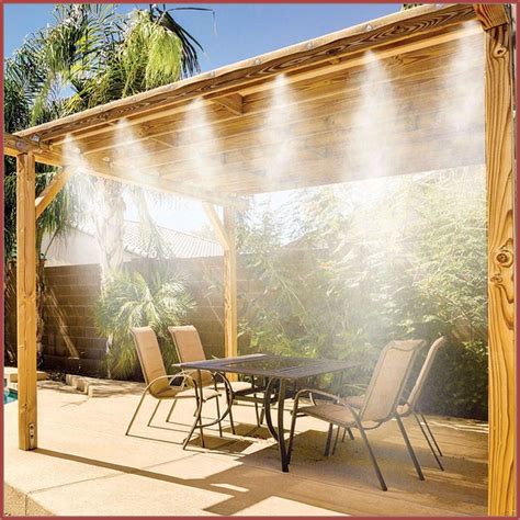 Copper Patio Misting Systems Patios Home Decorating Ideas Zv Gqqbxka