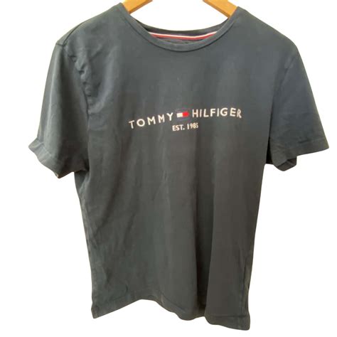 Tommy Hilfiger Mens T Shirt Size L Blue S