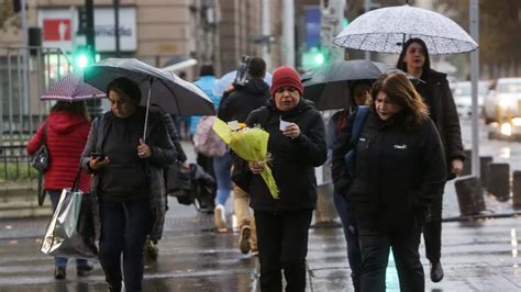 Lluvia En Santiago Hasta Qu Hora Tendremos Las Precipitaciones