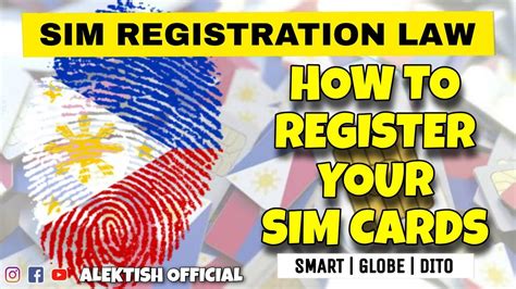 Easy Guide Registering Your Sim Card In The Philippines Sim