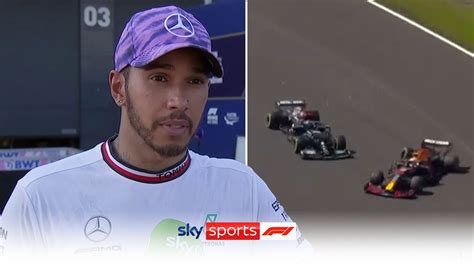 British Gp Max Verstappen Blasts Dangerous Lewis Hamilton Move And