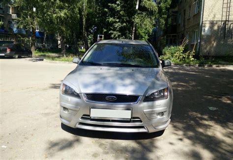 Накладка на передний бампер для Ford Focus 2 (дорестайлинг) : купить в ...