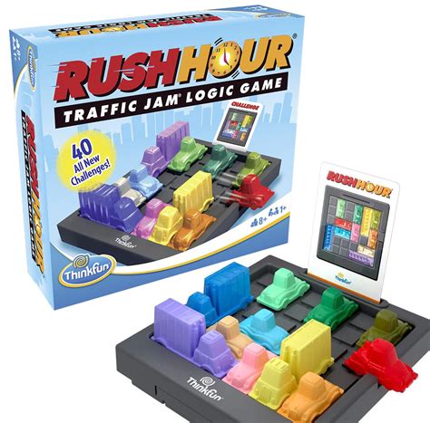 Buy ThinkFun Rush Hour Traffic Jam Brain Game and STEM Toy for Boys and ...
