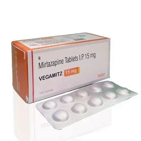 Mirtazapine Anti Anxiety Capsule At Rs Stripe Mirtazapine Tablets