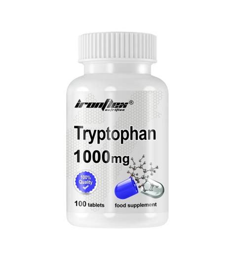 IronFlex Tryptophan 1000 мг 100 табл купити триптофан в Києві та ...