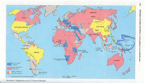 Historia 2 Más De Dos Historias Primera Guerra Mundial Análisis De Mapas