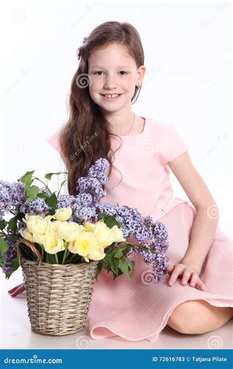 Cute Girl Stock Image Image Of Yellow Girl Happiness 72616783