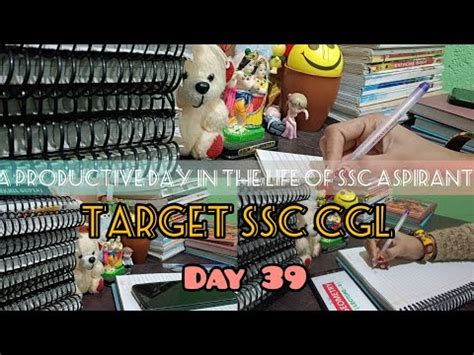 Study Vlog A Productive Day In The Life Of An Ssc Aspirant Target