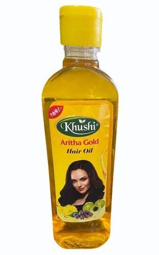 V Khushi Aritha Gold Hair Oil At Rs In Ahmedabad Id