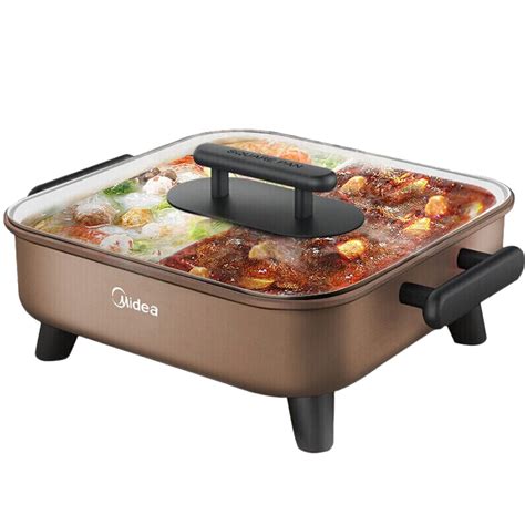 美的（midea）电火锅 多功能锅 6l鸳鸯锅 Dy3030easy102，100元包邮 合主商品99元（抢到会员券89元） 1元凑单品