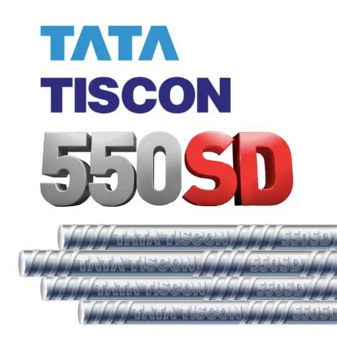 Mild Steel Tata Tiscon 550 SD TMT For Construction At 71000 Metric