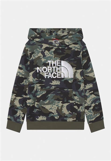 The North Face Teens Drew Peak Hoodie Sweatjacke New Taupe Green Khaki Zalando De