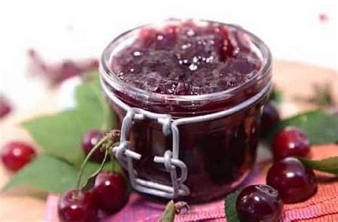 Джем из черешни: без косточек, с косточкой, желатином, лимоном, в ...