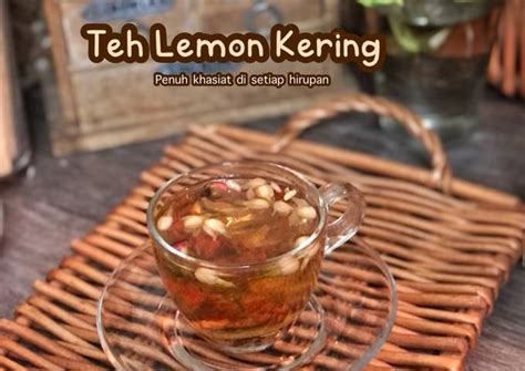 Resipi Teh Lemon Kering Oleh Salina Jalaludin Cookpad