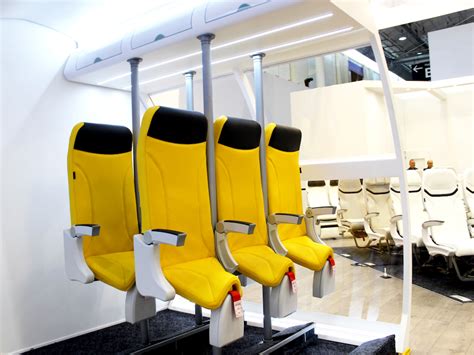 Skyrider standing airplane seats claim to make flights cheaper - Business Insider