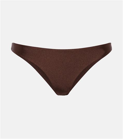 Most Wanted Bikini Bottoms In Brown Jade Swim Mytheresa