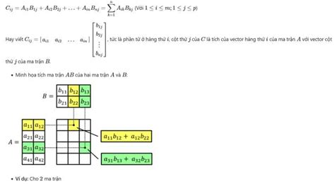 Cách nhân 2 ma trận ⭐️⭐️⭐️⭐️⭐ - Link Tài Liệu Giáo Dục