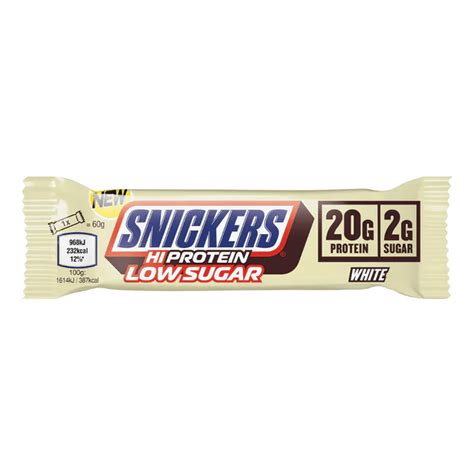 Mars Snickers Hi Protein Low Sugar Bar 57g 8146 22