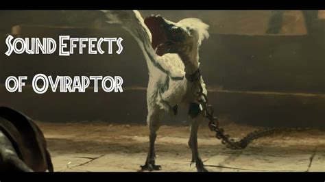 Jurassic World: Dominion - Oviraptor Sound Effects - YouTube