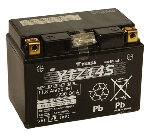 YTZ14S BS Motorcycle Battery FTZ14 BS YTZ14 BS Inc Free Delivery MDS