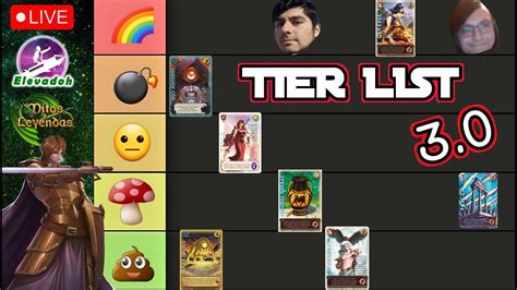 MyL TIER LIST LEYENDAS 3 0 Primer Bloque Extendido YouTube